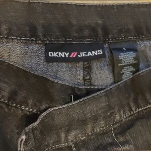 DKNY Charcoal Black Jeans for Women